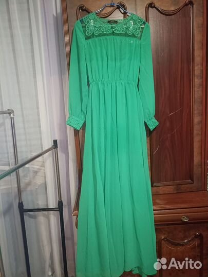 Платье вечернее lusio.Платье в пол закрытое