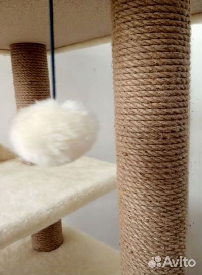 Крутой комплекс для крупных кошек с лежанками высота 185 см. (152) с доставкой