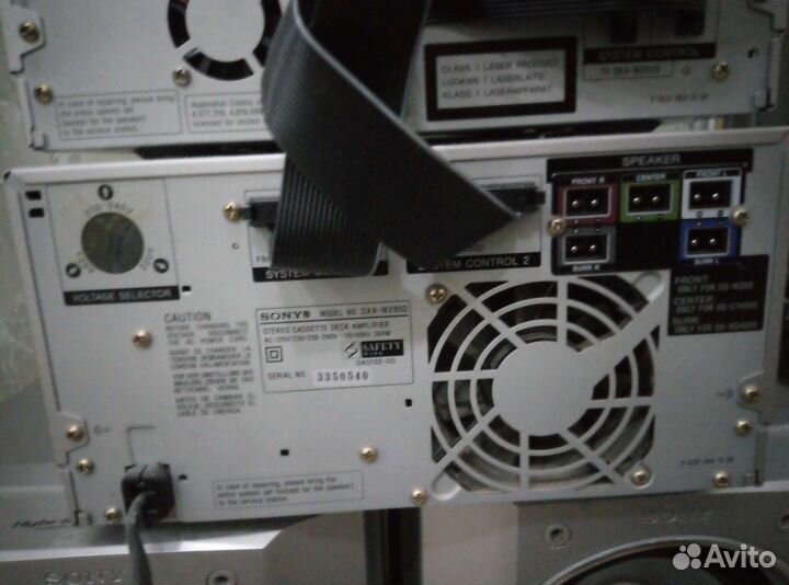 Музыкальный центр sony