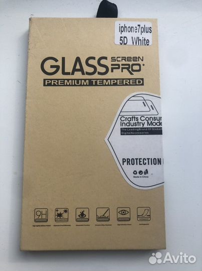 Защитное стекло iPhone 7/8 plus