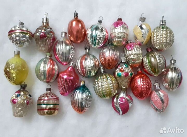 Ёлочные игрушки СССР