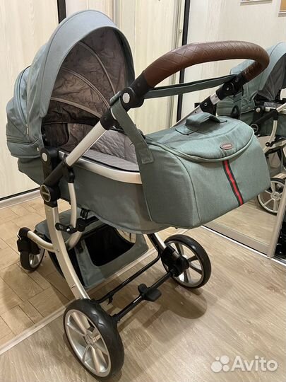 Коляска 2 в 1 luxmom 608