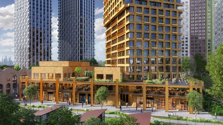 2-к. апартаменты, 72,7 м², 16/21 эт.