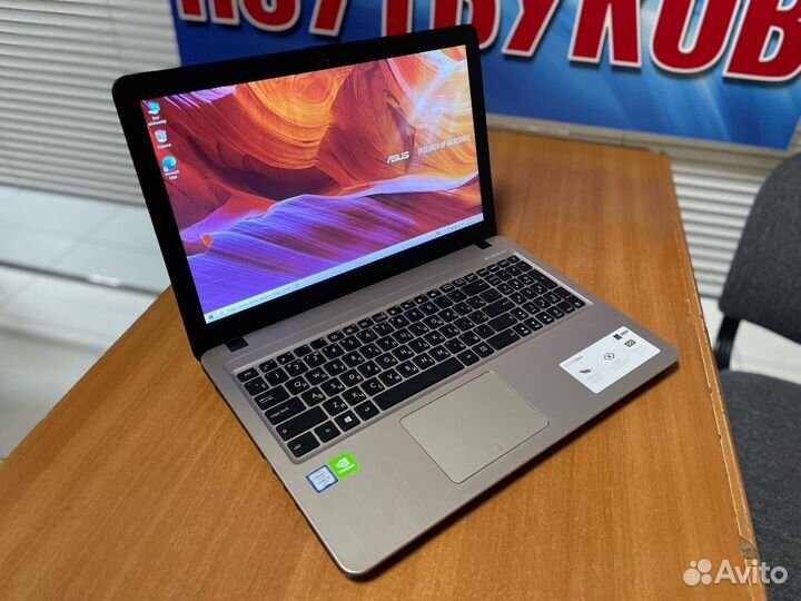 Игровой ноутбук Asus / i5 6gen / geforce mx110 2gb