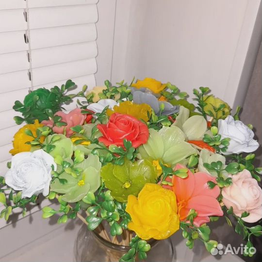 Букеты из мыла