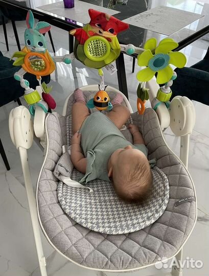 Стульчик для кормления happy baby berny