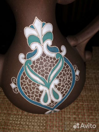 Кофейный сервиз, глиняный