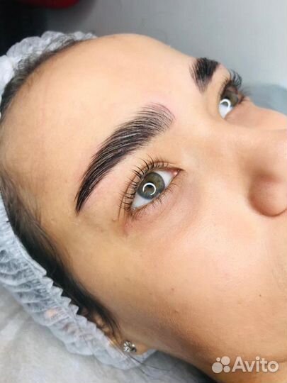 Ламинирование ресниц и бровей