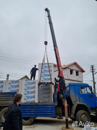 Газоблоки с завода Бонолит