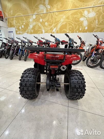 Детский квадроцикл Хантер 8 нью люкс красный