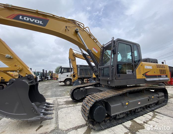 Гусеничный экскаватор Lovol FR330D, 2024