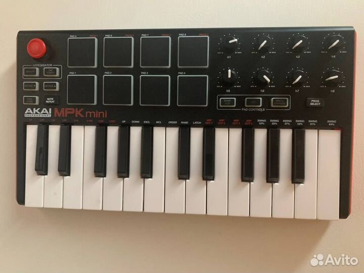 Миди клавиатура akai mpk mini