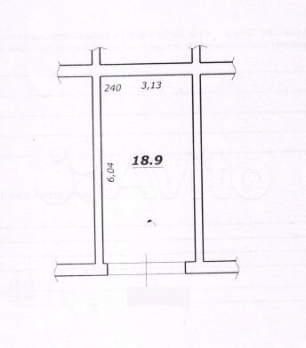 Гараж, 19 м²
