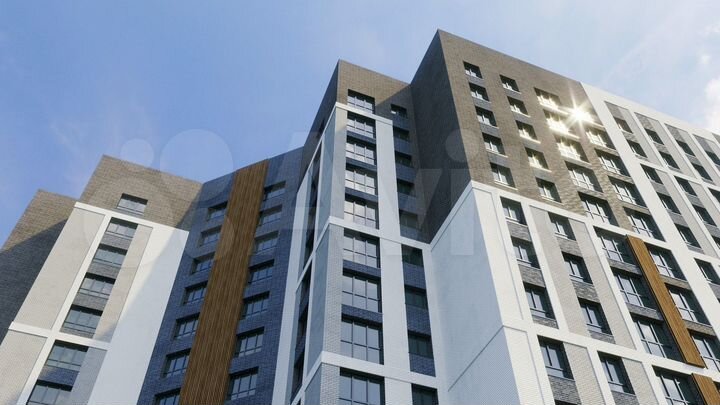 2-к. квартира, 75,6 м², 8/15 эт.