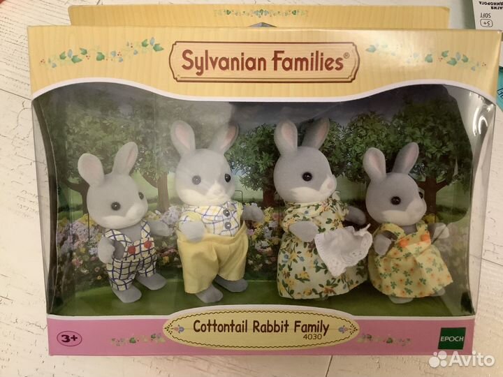 Набор Sylvanian Families Семья Серых Кроликов