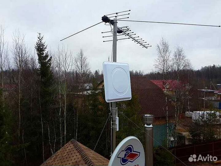 Интернет в частный дом, на дачу, в офис WI-FI