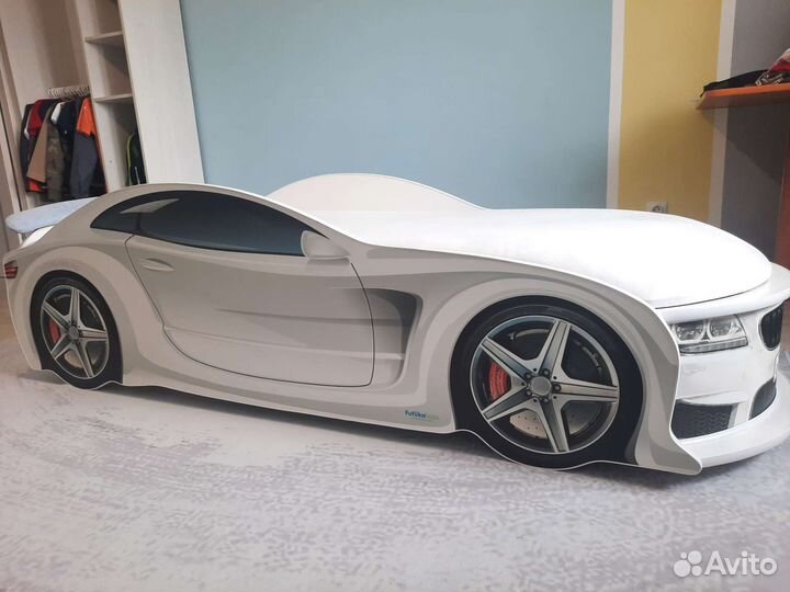 Детская кровать машина BMW Futuka Kids