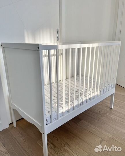 Кроватка Икея с матрасом