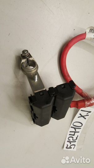 Клемма аккумулятора плюс (Jaguar XJ)