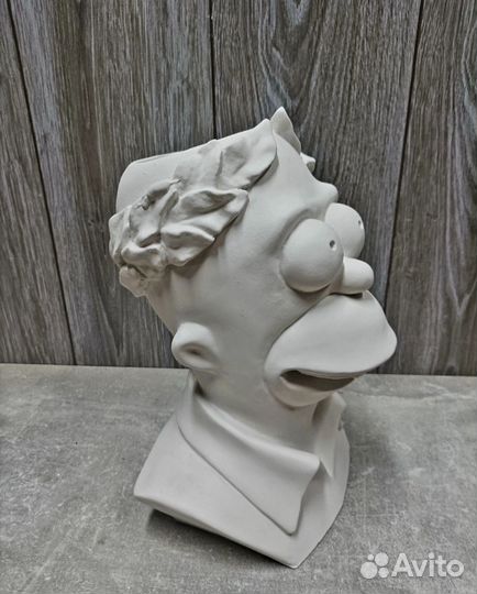 Каркасная силиконовая форма Гомэр Симсон