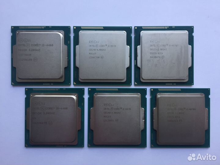 Intel Core i5 Haswell 4460/4570T/4670/4670S