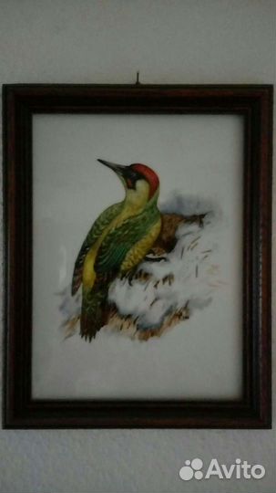 Редкие фарфоровые декоративные тарелки и пано