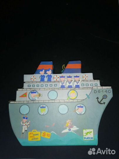 Игра морской бой Djeco