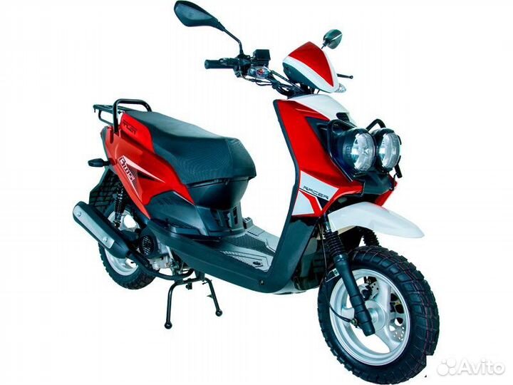 Скутер racer RC50QT-6X BWS красный