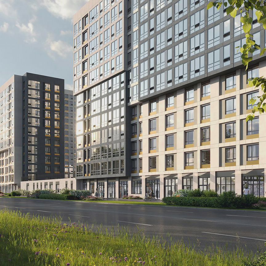 2-к. квартира, 62,5 м², 2/18 эт.