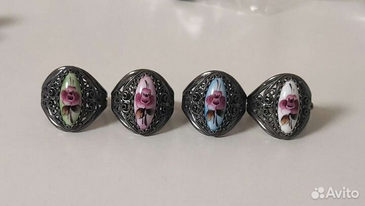 Финифть кольцо