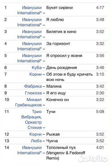 Иванушки International-10 Лет Во Вселенной CD Rus