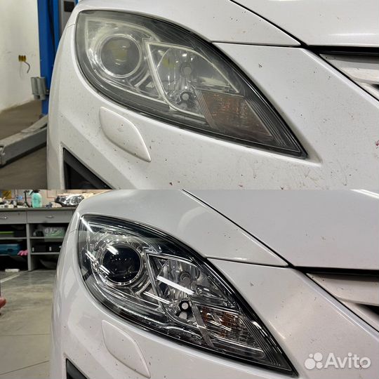 Светодиодные bi led линзы mazda