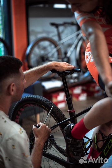 Настрой посадки на велосипеде