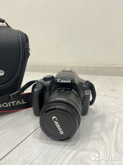 Зеркальный фотоаппарат canon eos 1100d