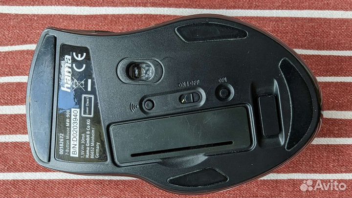 Беспроводная мышь лазерная hama 900