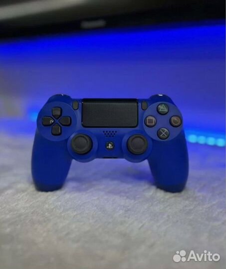 Лучшая копия Геймпада Dualshock 4 синий