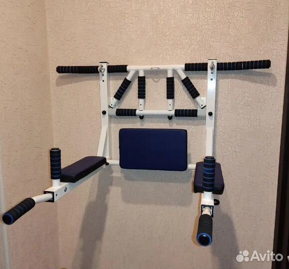 Турник с брусьями прессом 3в1 Мультихват на стену