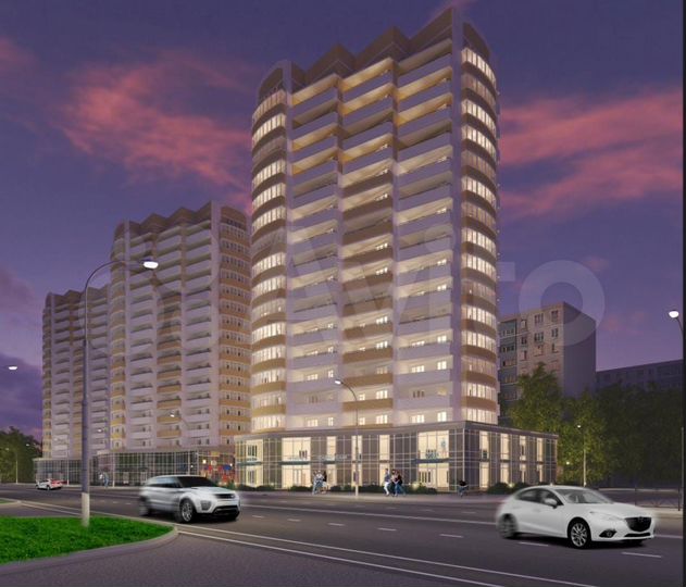 3-к. квартира, 101,2 м², 11/17 эт.