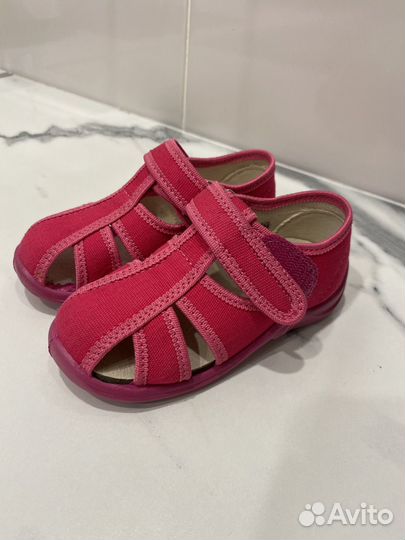 Сандали текстильные 25 для девочки