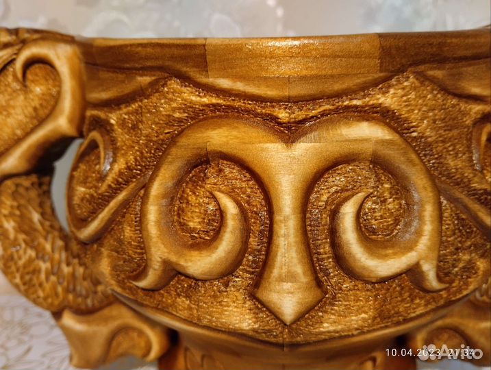 Кувшин,осетинская традиционная пивная чаша (Ронг)