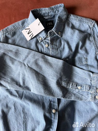 Джинсовая рубашка Zara