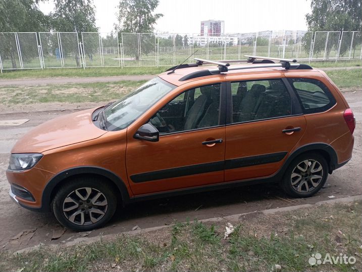 Багажник на крышу Лада Калина Гранта Кросс аэро