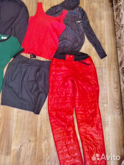 Женские вещи, 42 размер, пакетом, есть и новые