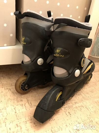 Ролики детские К2 32,5-34,5 размер