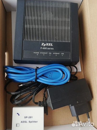 Модем Zyxel p600