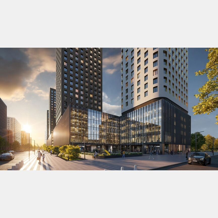 3-к. квартира, 69,1 м², 16/28 эт.