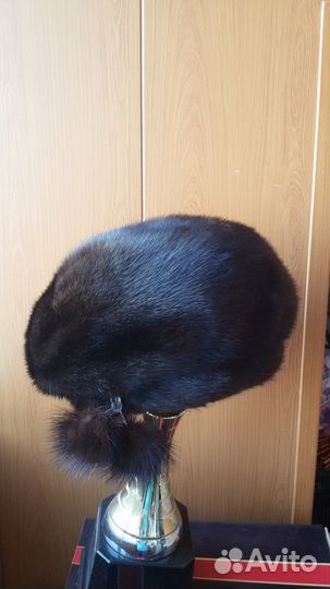 Берет норковый