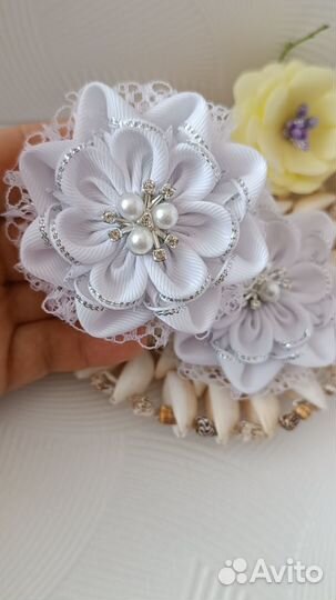 Резинки для волос ручной работы