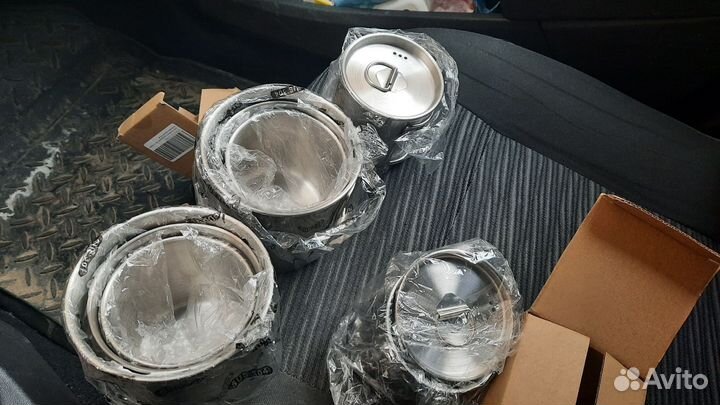 Кружки походные со складными ручками