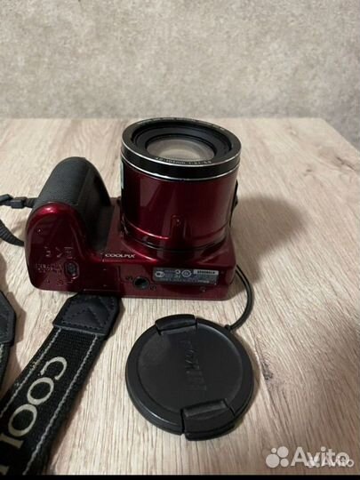Фотоаппарат nikon coolpix l810, красный